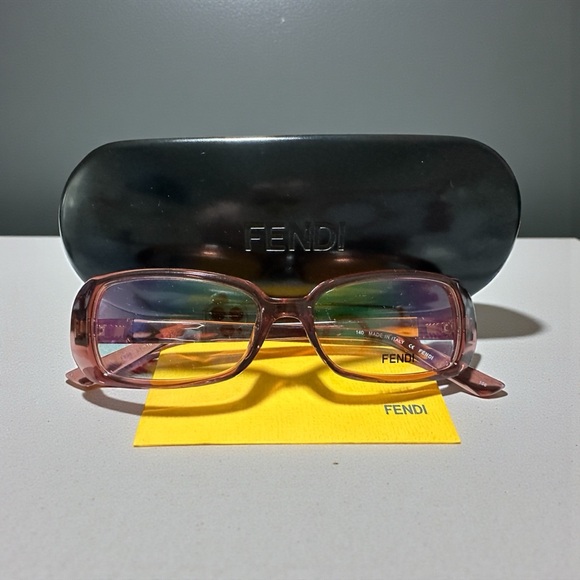 FENDI Chic Pink Eyeglasses New! - Picture 9 of 16